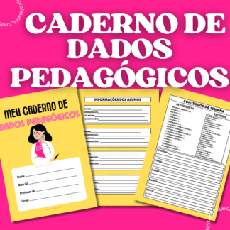Meu Caderno De Dados Pedagógicos