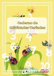 Caderno de atividades variadas