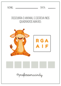 Atividades Caligrafia