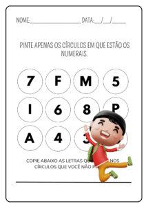Caderno Palavras e Números