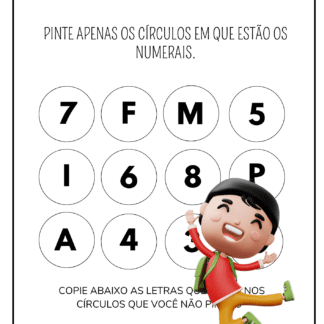 Caderno Palavras e Números