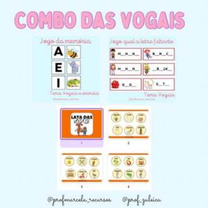 COMBO DAS VOGAIS 2