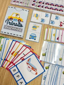 Kit trânsito divertido