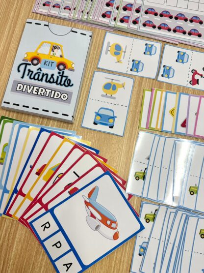 Kit trânsito divertido