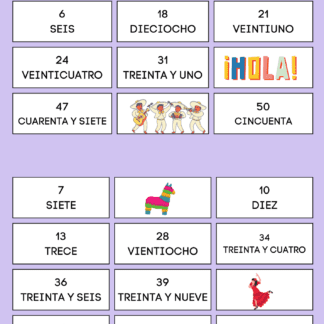 Bingo dos números