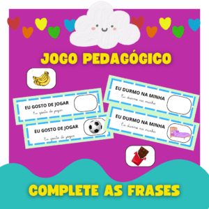 Jogo Completando frase