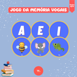 Jogo da memória - Vogais