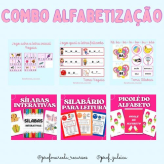 COMBO DA ALFABETIZAÇÃO 2