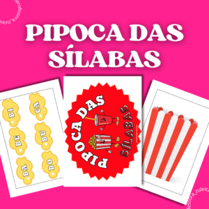 Pipoca das sílabas