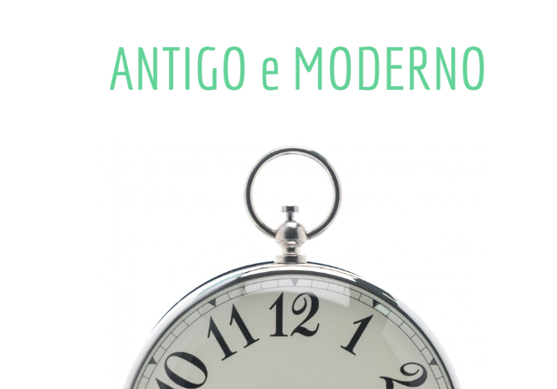 Antigo e moderno capa