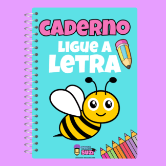 Caderno Ligue as Letras do Alfabeto