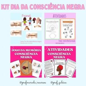 KIT DIA DA CONSCIÊNCIA NEGRA