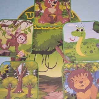 Luva musical: Como é verde na floresta
