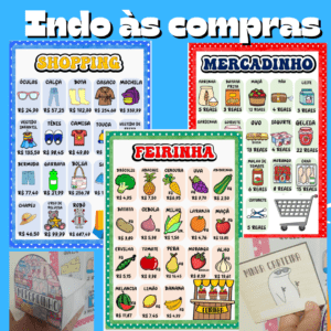Indo às compras.