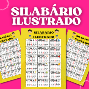 Silabário Ilustrado- Amarelo