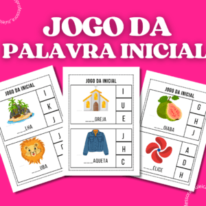 jogo da palavra inicial