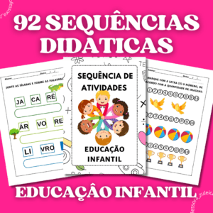 Sequência de atividades- Educação Infantil