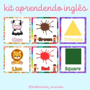 Kit aprendendo inglês