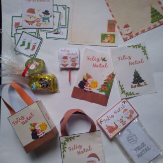 Kit lembrancinhas Natal - Papai Noel