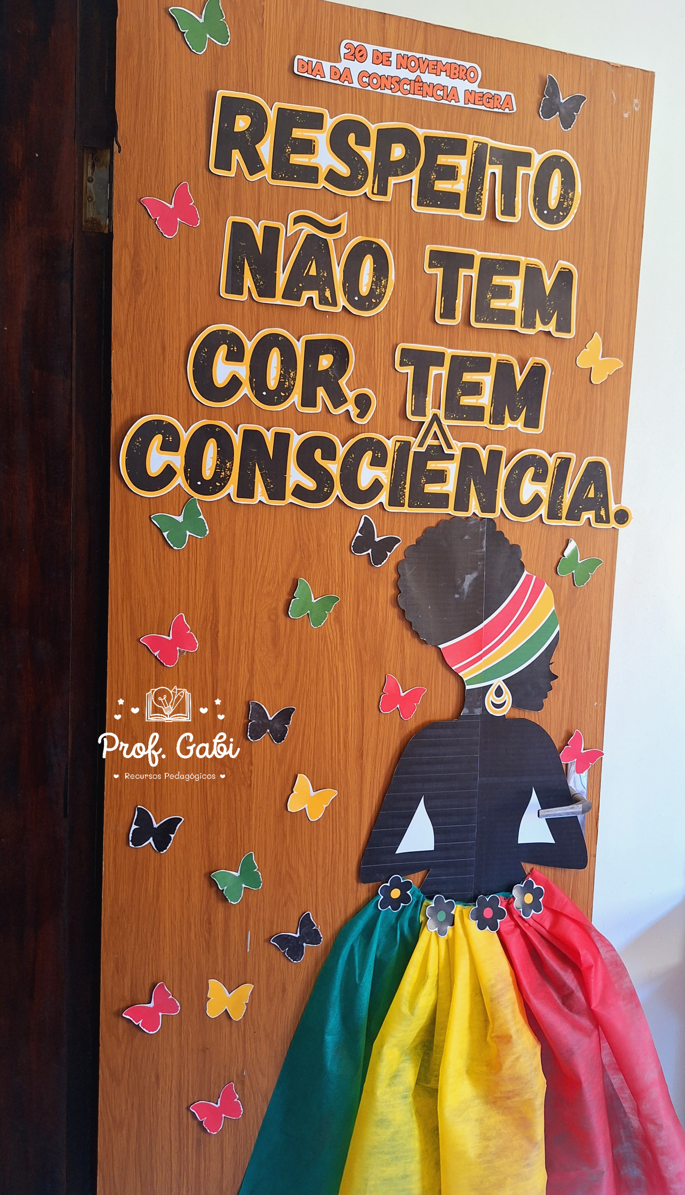 Painel de Porta Consciência Negra