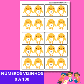 NÚMEROS VIZINHOS
