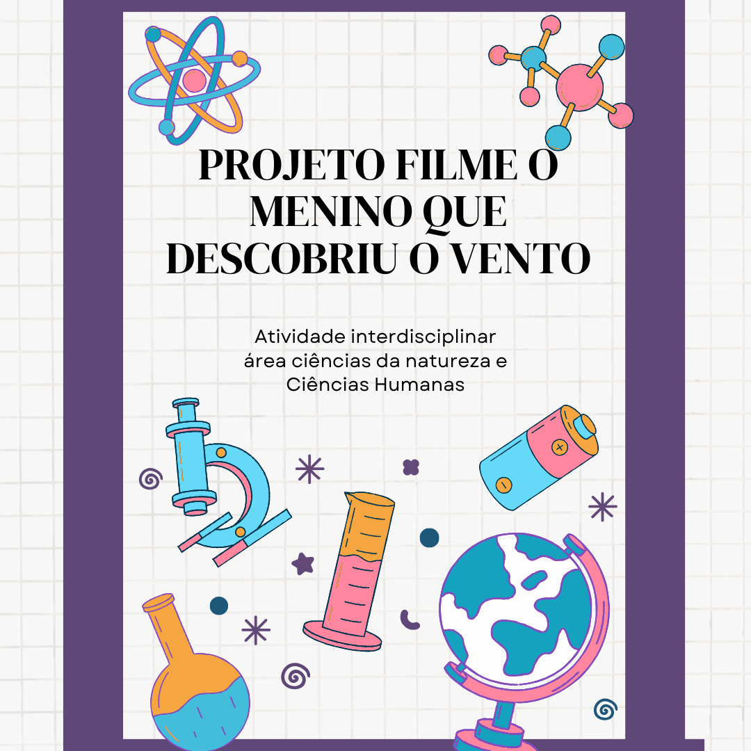 Projeto Filme O menino que descobriu o vento (Post do Instagram)