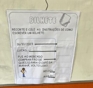 SEQUÊNCIA BILHETE