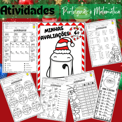 Atividades Português e Matemática Natal 1º ano ao 5º ano