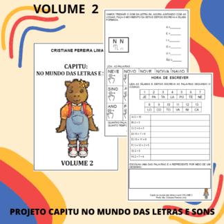 CAPITU NO MUNDO DAS LETRAS E SONS - VOL 2