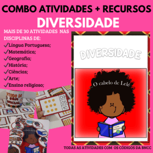 Combo atividades + recursos – diversidade