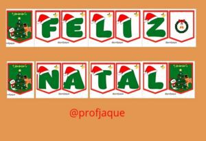 Bandeirola : Feliz Natal!