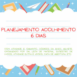 Planejamento Acolhimento (6 dias)