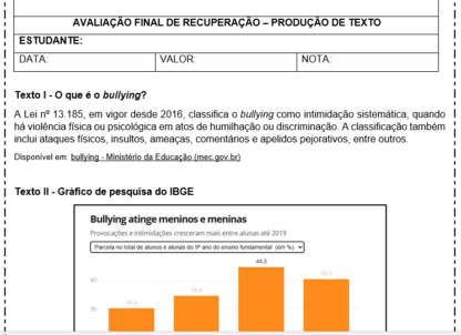 Kit de Recuperação de Português - 9º ano - Image 6