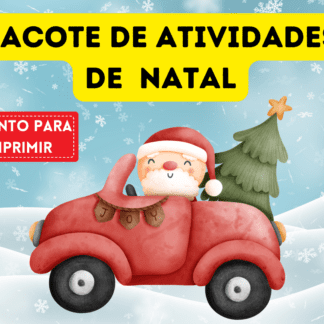 Pacote de atividades de Natal