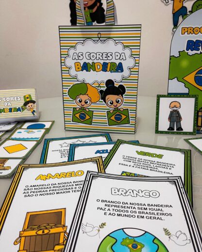 KIT PROCLAMAÇÃO DA REPÚBLICA + DIA DA BANDEIRA