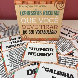 ARQUIVO - CAIXINHA DAS EXPRESSÕES RACISTAS