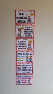 Placa de incentivo as provas