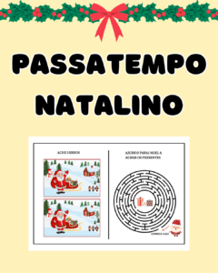 passatempo de natal