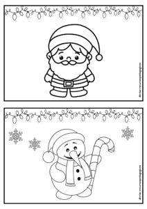 Livrinho de colorir Natal