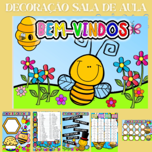 DECORAÇÃO SALA DE AULA ABELHAS