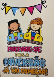 Painel Volta as Aulas + Sacolinha