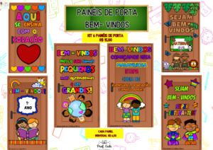 COMBO 6 PAINÉIS VOLTA AS AULAS