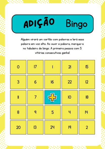 Atividade + Bingo da Adição - Image 14