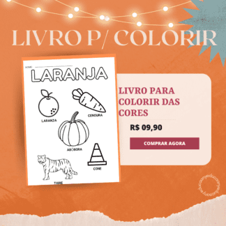 Livro de Atividades para Colorir - Cores Vibrantes em Cada Página!
