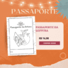 Livro para catalogação de livros - Passaporte da Leitura para Crianças