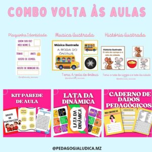 COMBO VOLTA AS AULAS