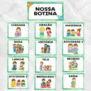 Nossa rotina🦖 🦕