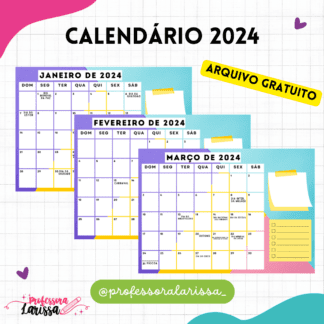 Calendário 2024 🗓️