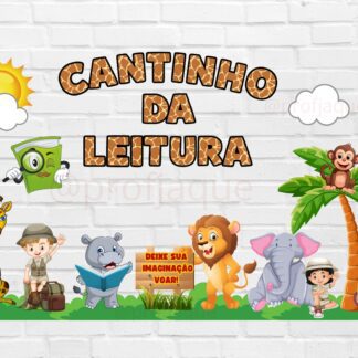 Cantinho da leitura do safari