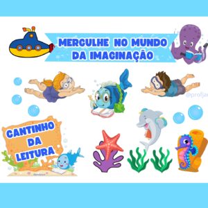 CANTINHO DA LEITURA FUNDO DO MAR
